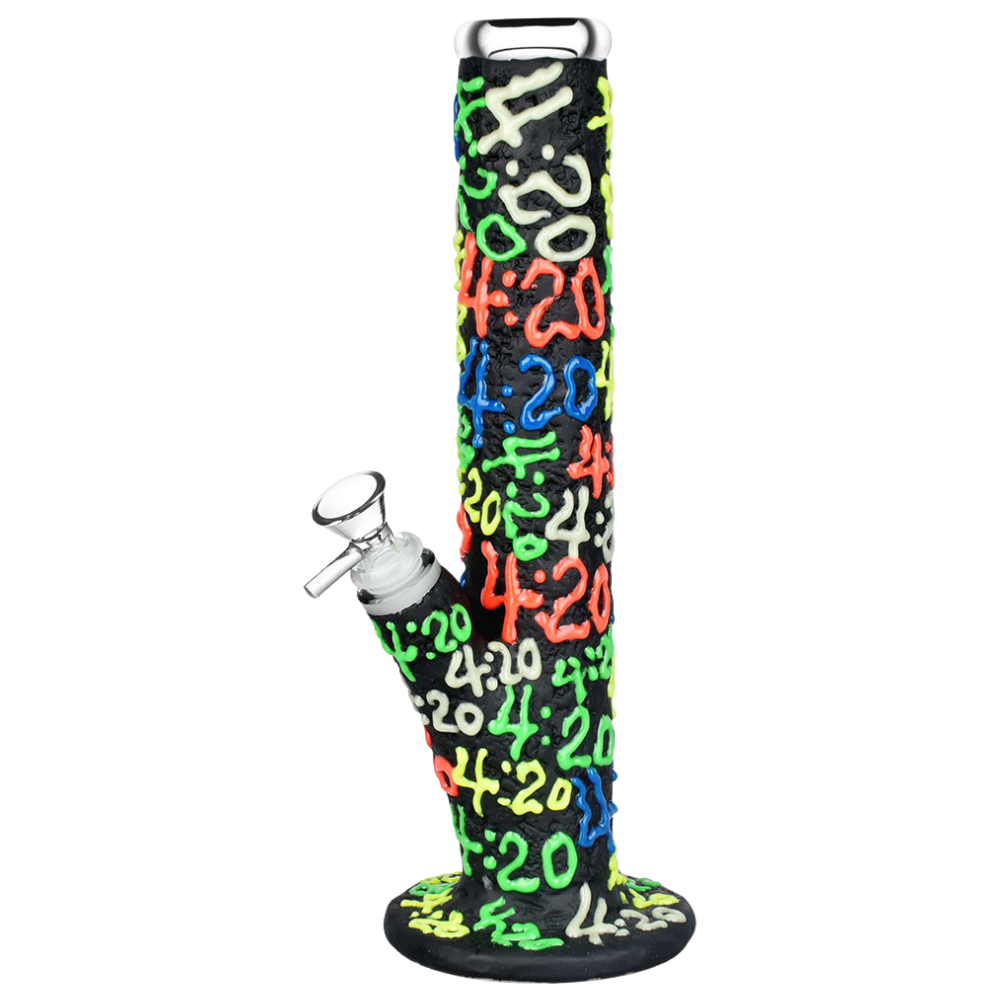 420 Everywhere Straight Tube Bong | Front View