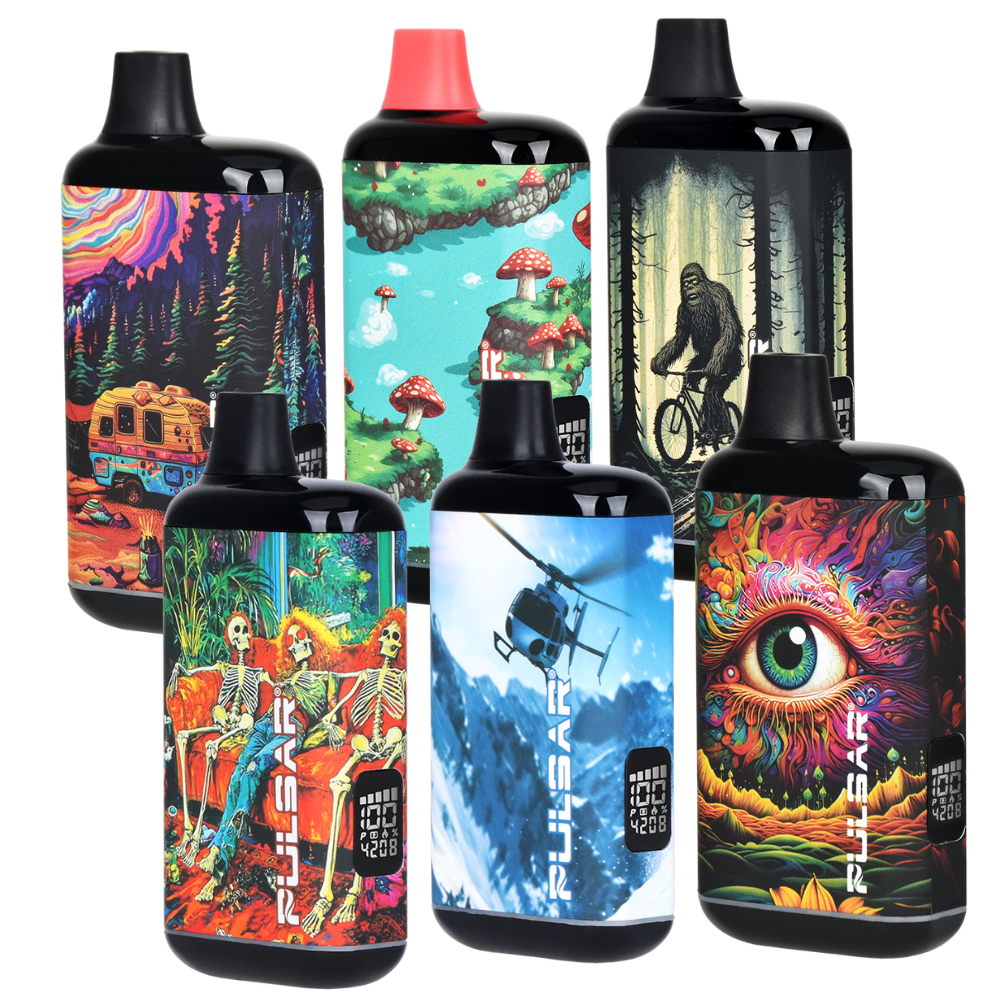 Pulsar 510 Dl 2.0 Pro Auto-draw Vape Bar Pulsar 510 DL 2.0 PRO Design  Series Bundle