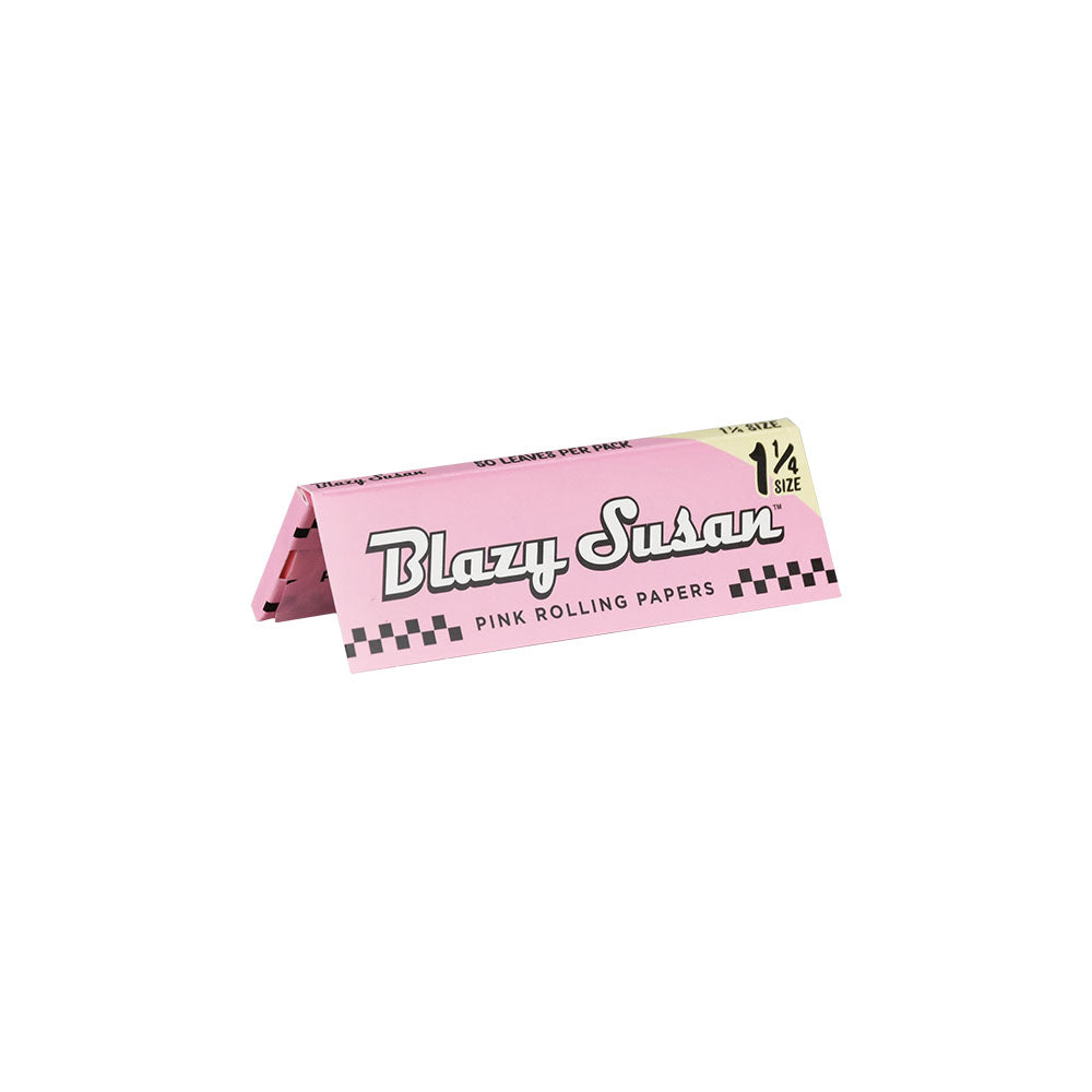 Blazy Susan Rolling Papers | Pink | 1 1/4" Booklet
