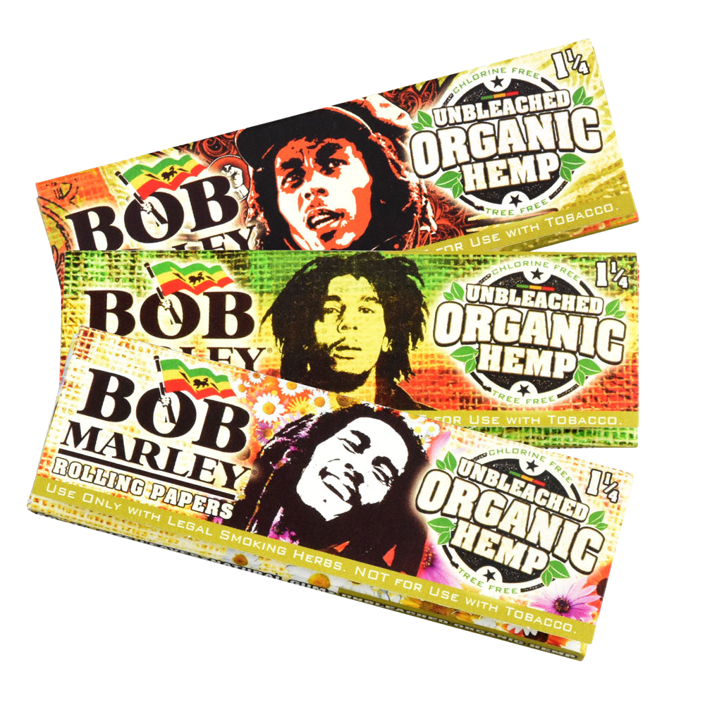 Bob Marley Organic Rolling Papers | Individual Booklets