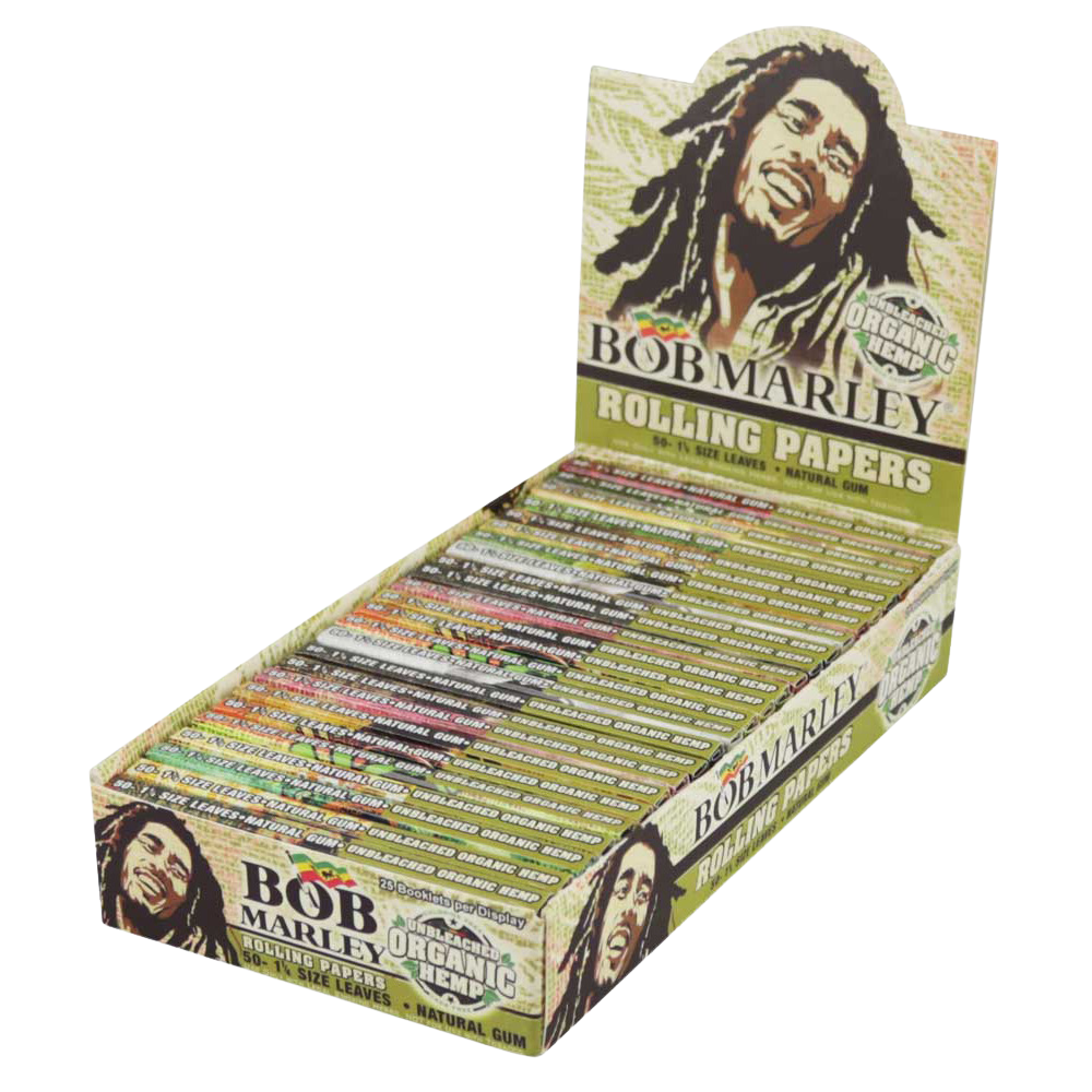 Bob Marley Organic Rolling Papers | King Size Slim