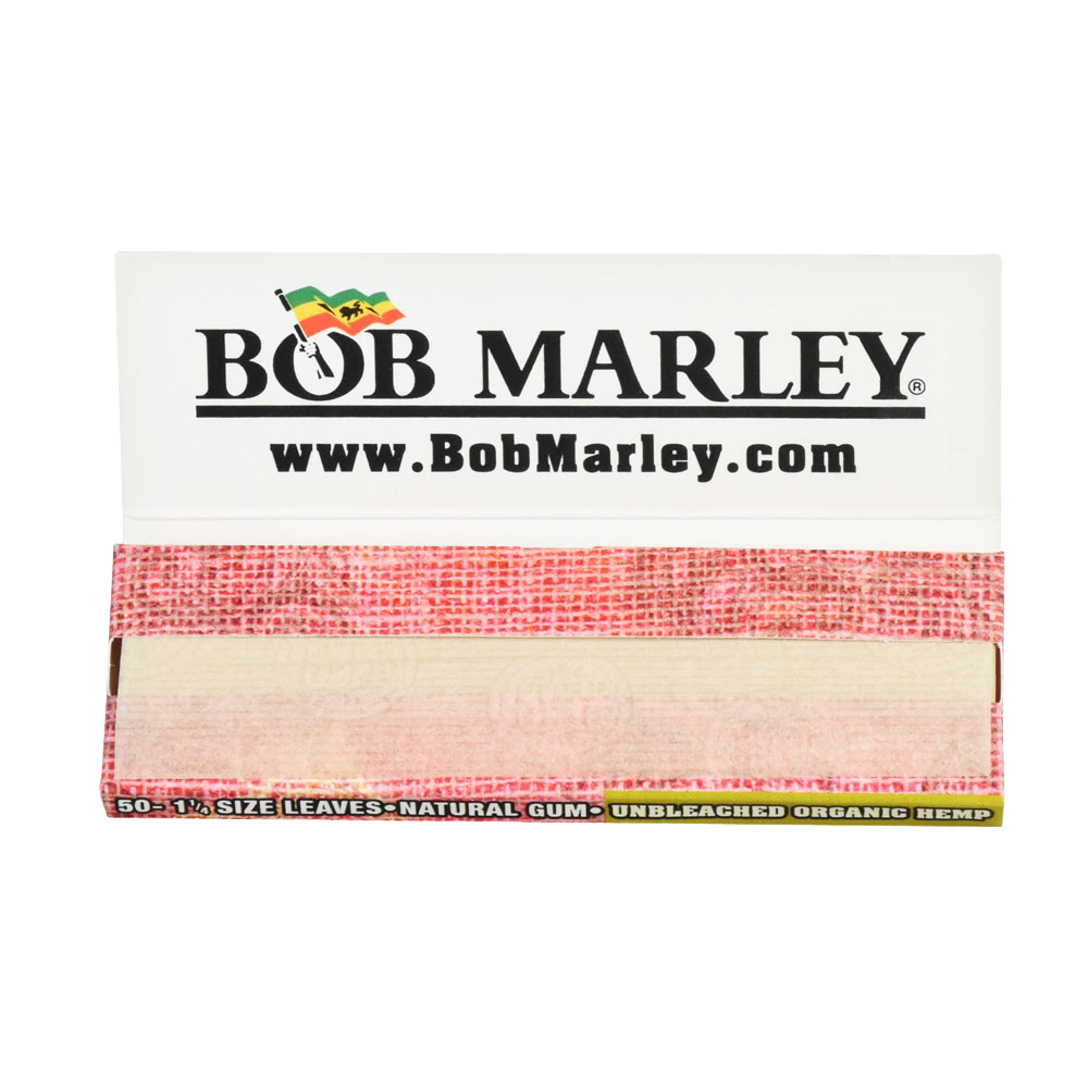 Bob Marley Organic Rolling Papers | Open Booklet