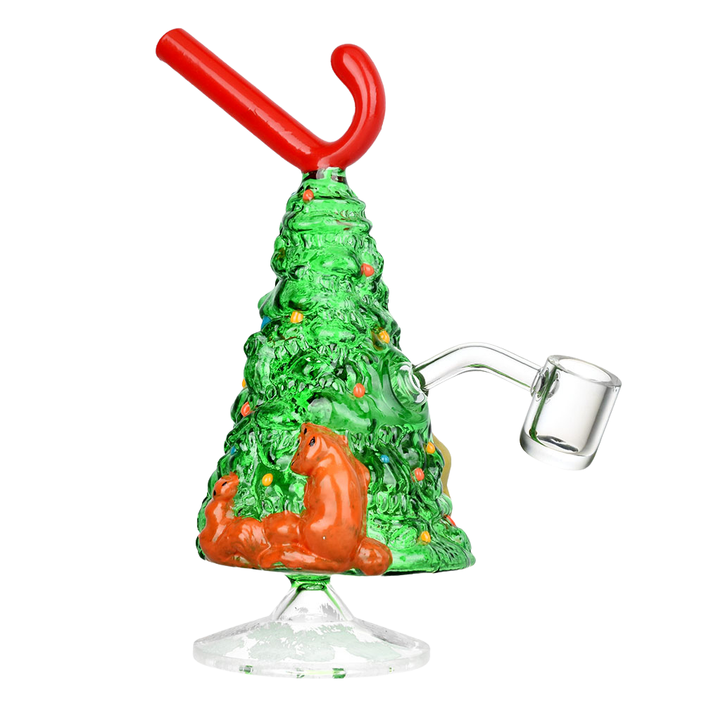 Candy Cane Tree Dab Rig | Front View