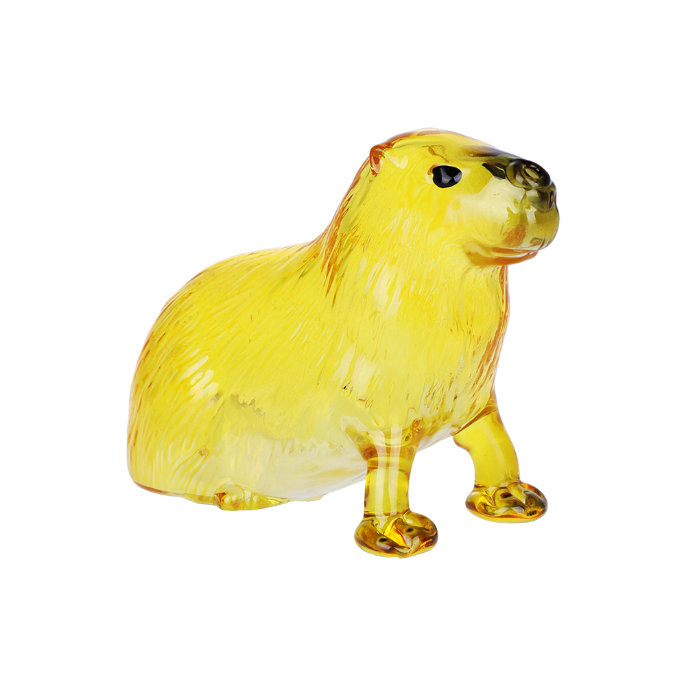 Capybara Hand Pipe | Front View