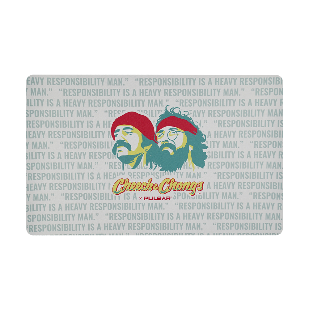 Cheech & Chong's™ x Pulsar DabPadz Dab Mat | Responsibility