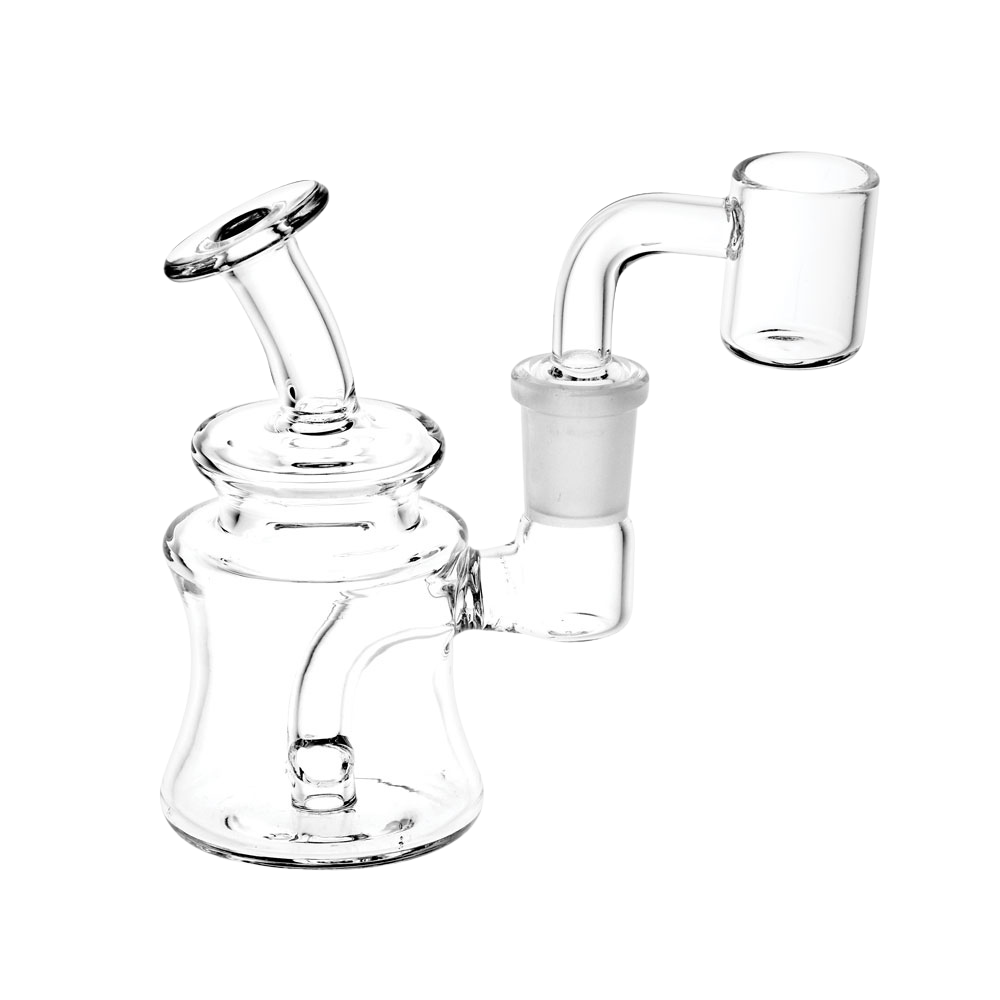 Clear Glass Mini Dab Rig