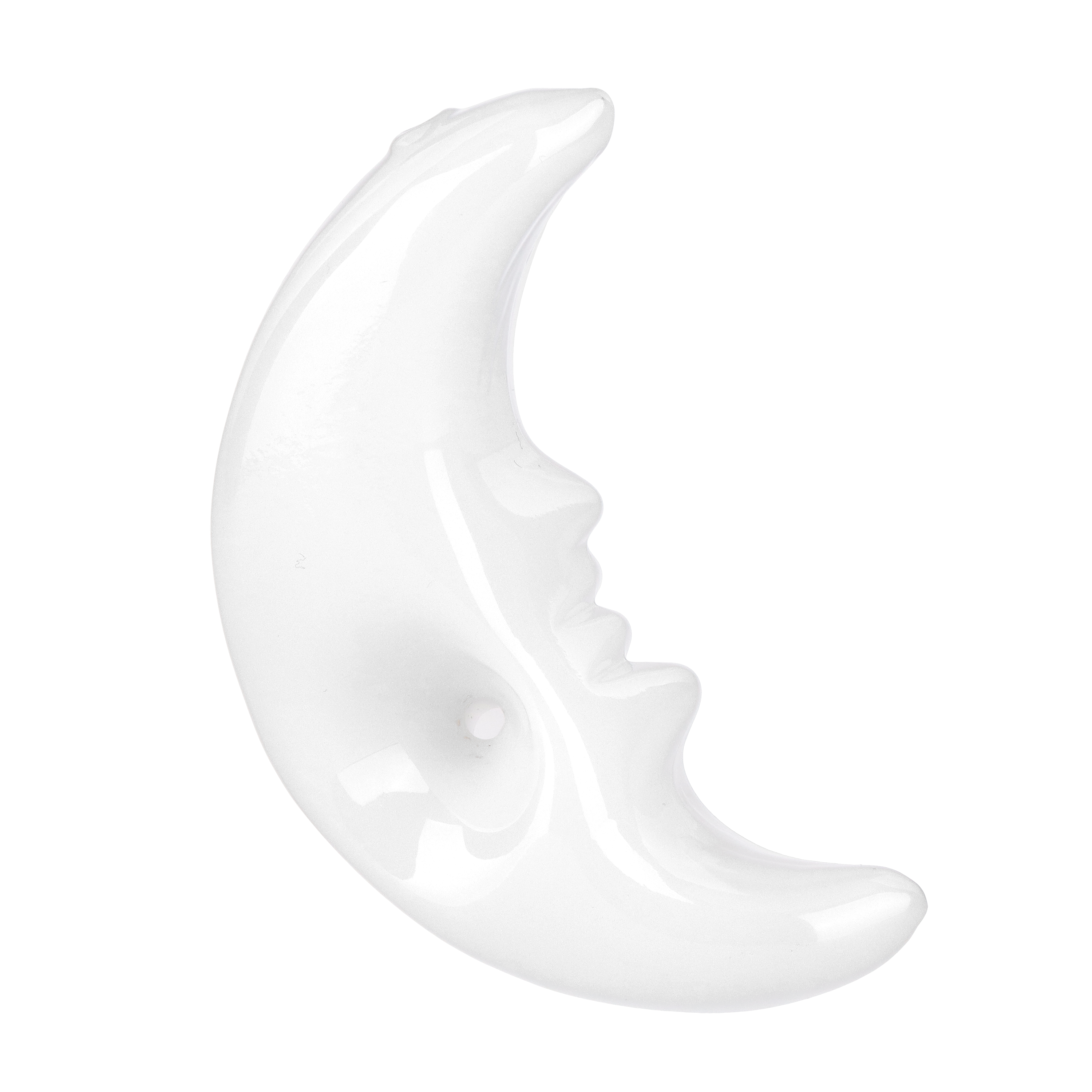 Crescent Moon Hand Pipe | Back View