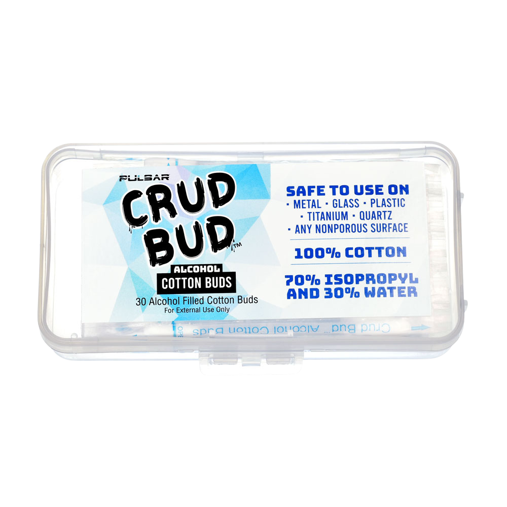 Crud Bud Alcohol Filled Cotton Buds | Packaging