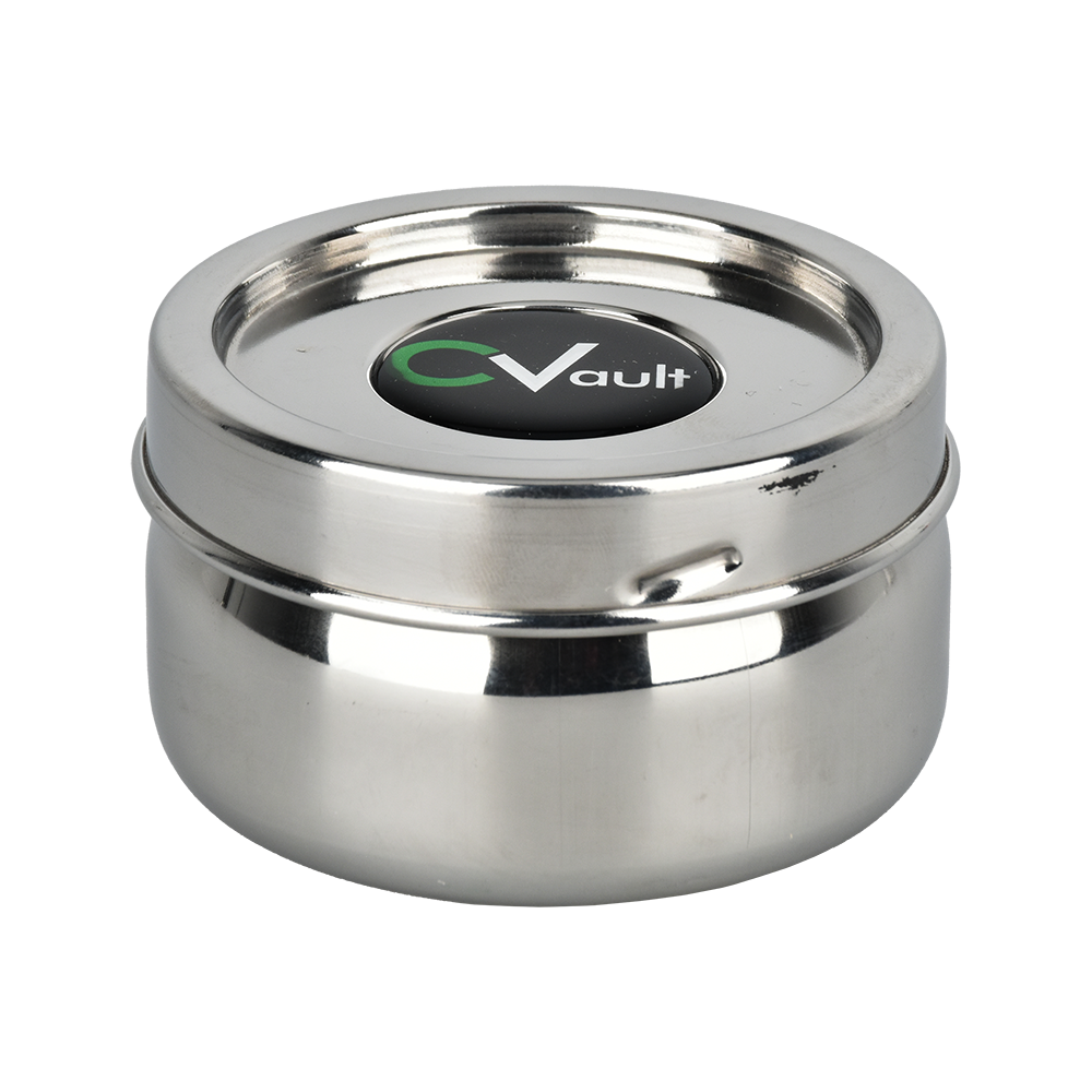 CVault Twist Stainless Steel Storage Container | 14 Gram