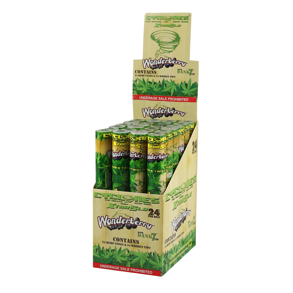 Cyclones Pre-Rolled Cone w/ Wooden Tip | Wonderberry