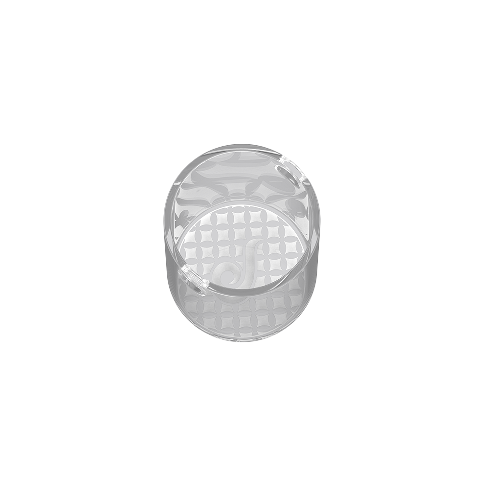 Dr. Dabber Switch GO™ Sapphire Insert | Top View