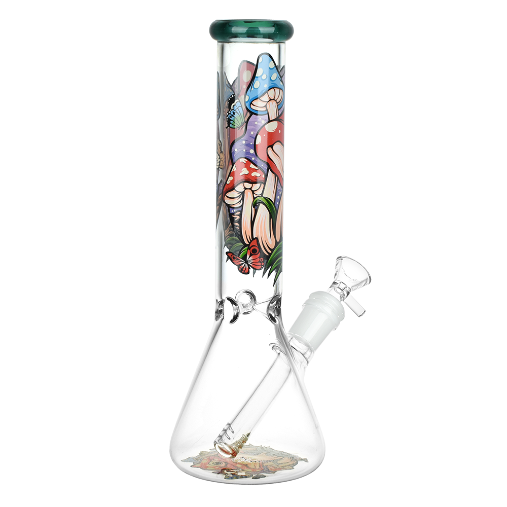 Eye Of The Shroom Beaker Bong | Back View
