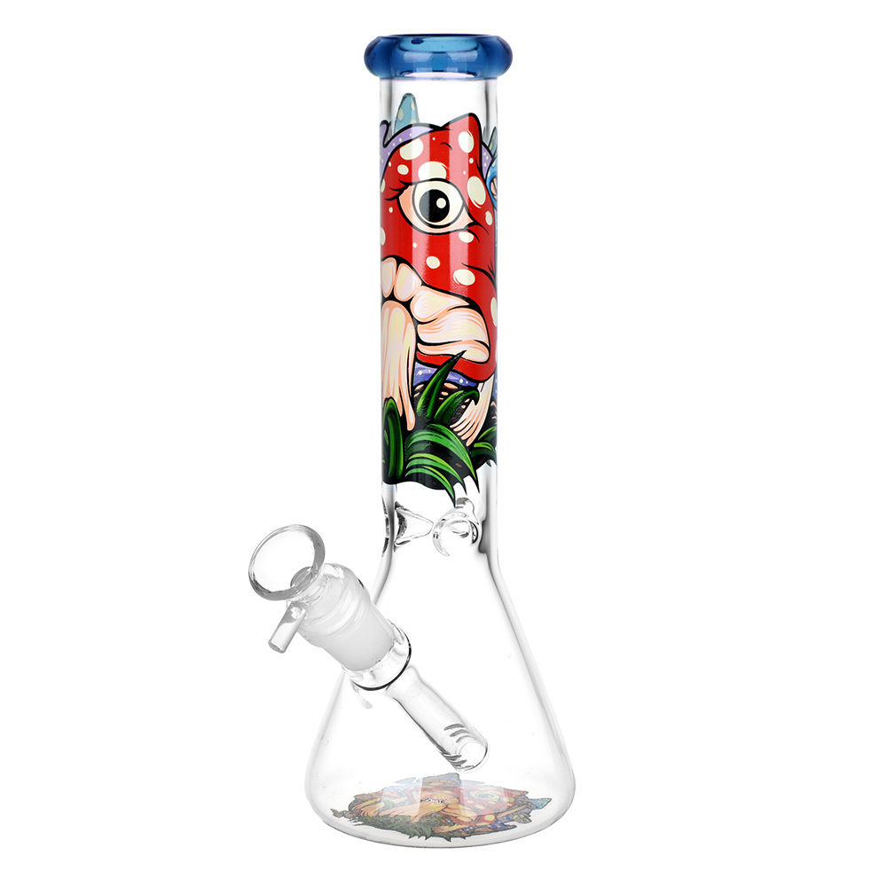 Eye Of The Shroom Beaker Bong | Front View