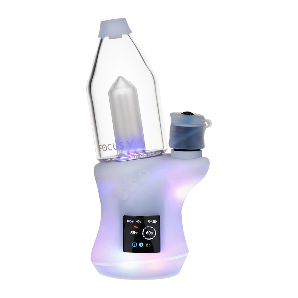 Focus V Carta 2 MAX Electric Dab Rig & Saber Hot Knife Bundle | Limited Edition Clear | eRig