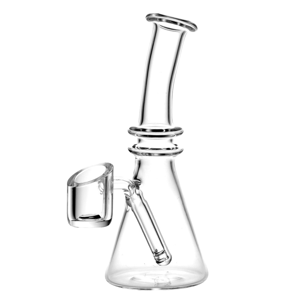 Full Quartz All-In-One Mini Rig | Angle Cut Banger