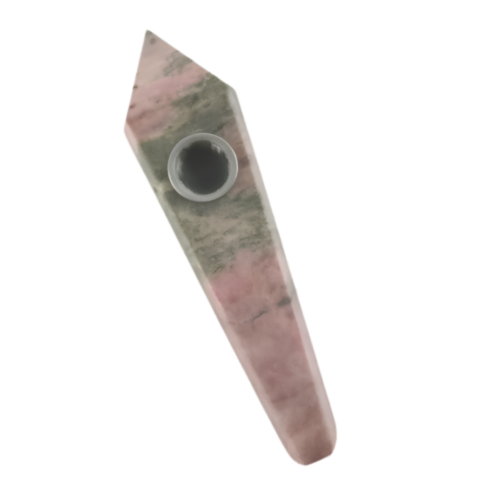 SeshGear Gemstone Hand Pipe | Rhodonite