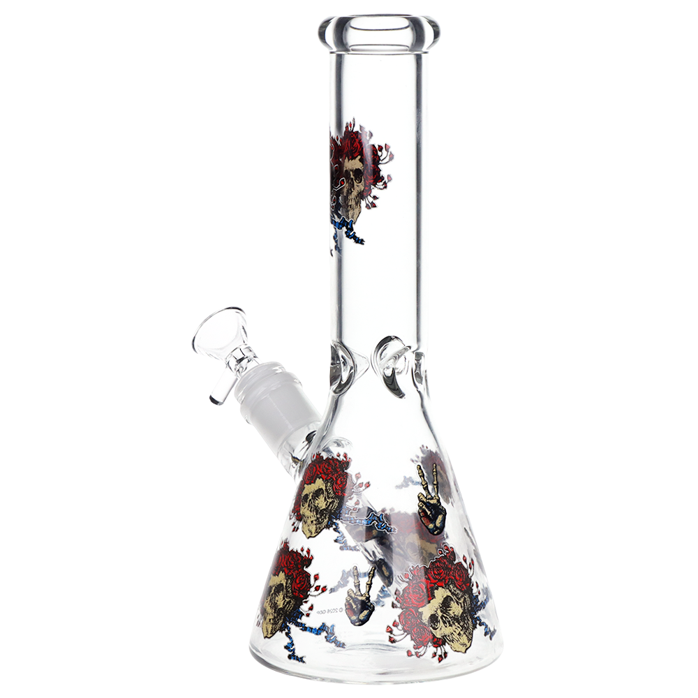 Grateful Dead x Pulsar Beaker Bong | Bertha Peace | Back View