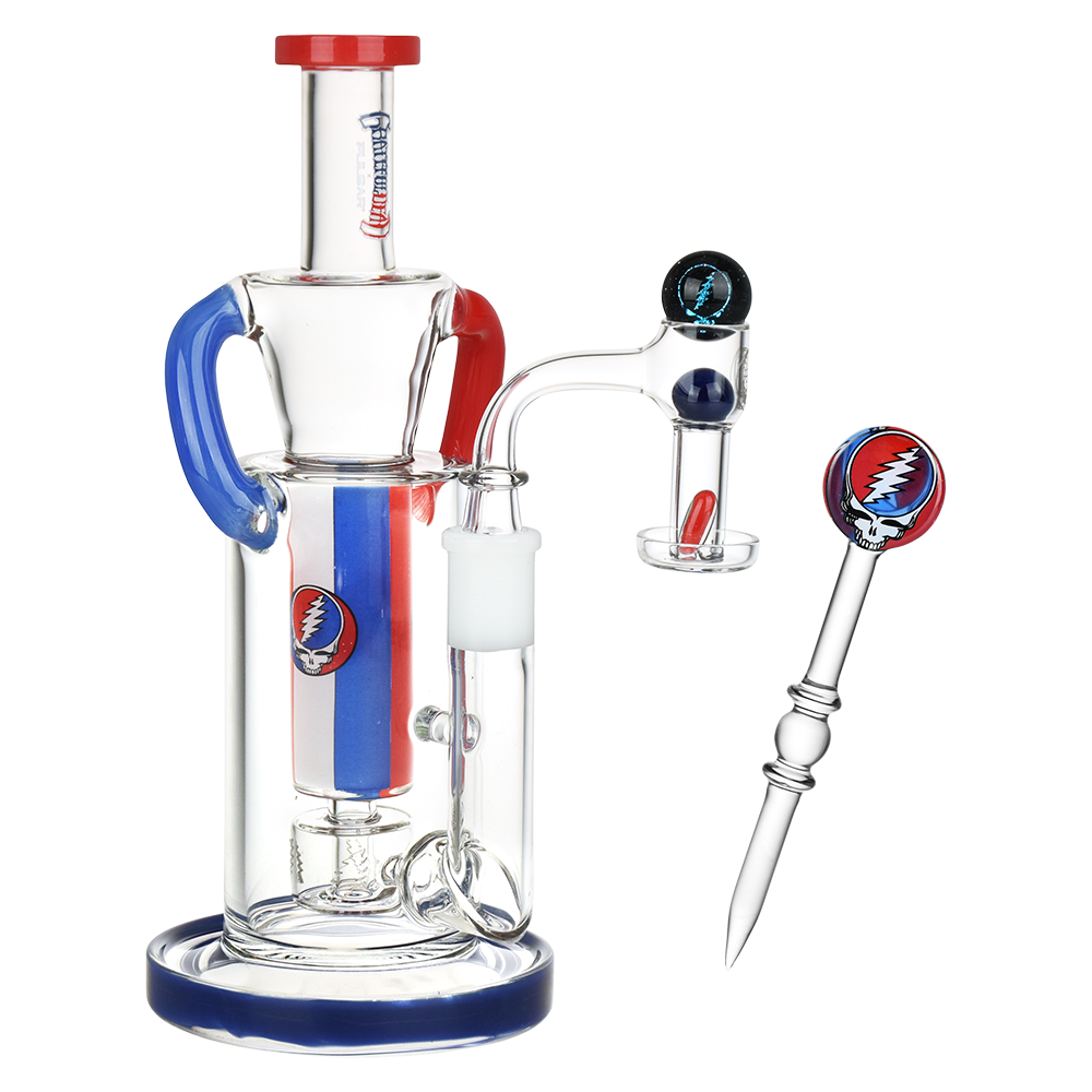 Cascade Waterfall Recycler Dab Rig Set | Grateful Dead x Pulsar