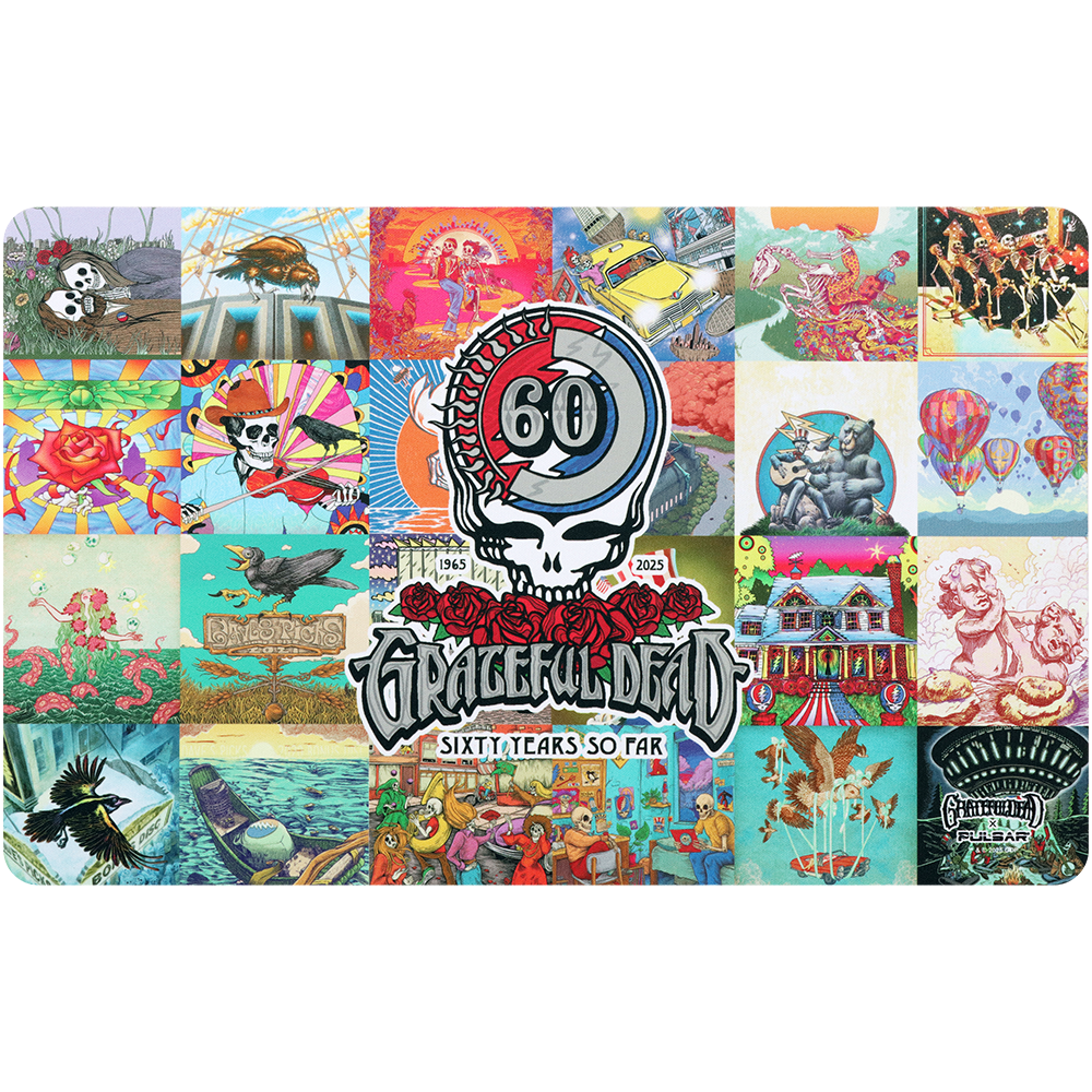 Grateful Dead x Pulsar Dab Mat | 60th Anniversary