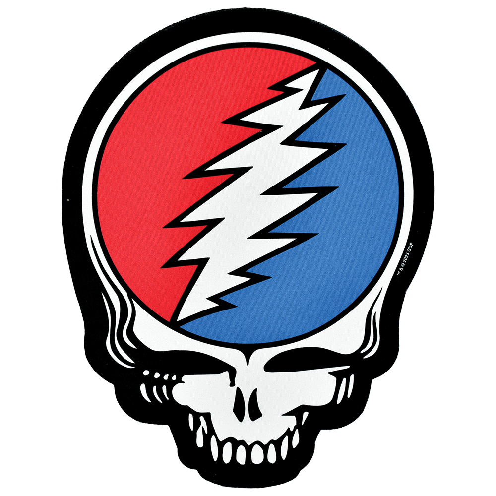 Grateful Dead x Pulsar DabPadz Dab Mat | Steal Your Face Die Cut