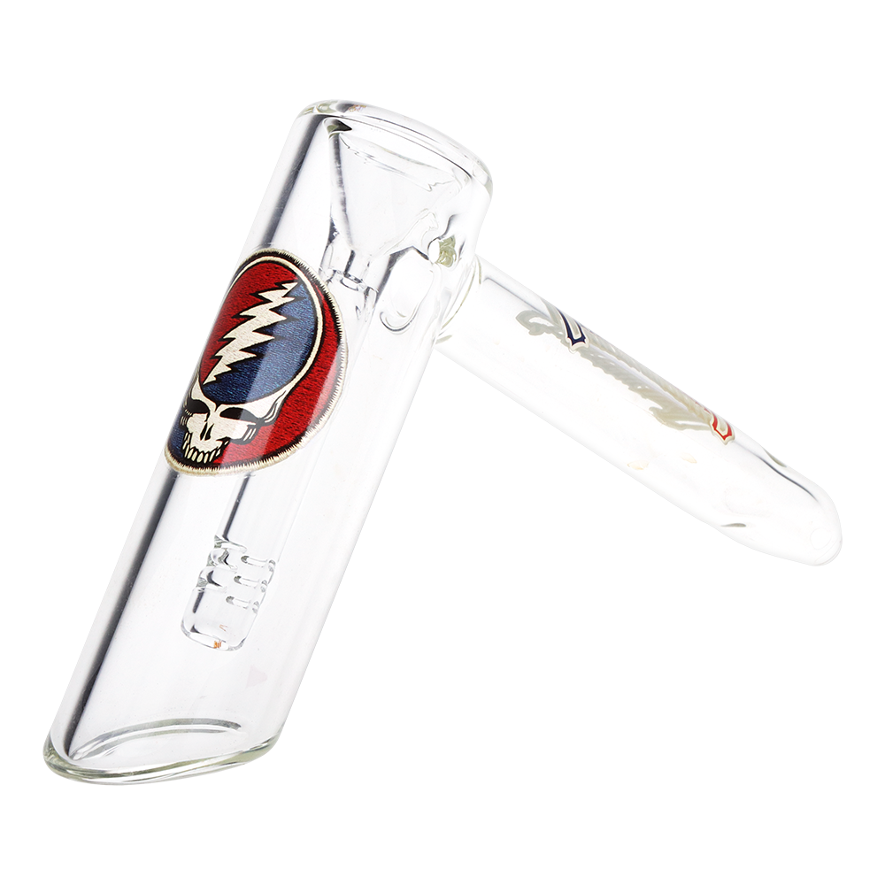 Grateful Dead x Pulsar Hammer Bubbler | Patchwork | Front View