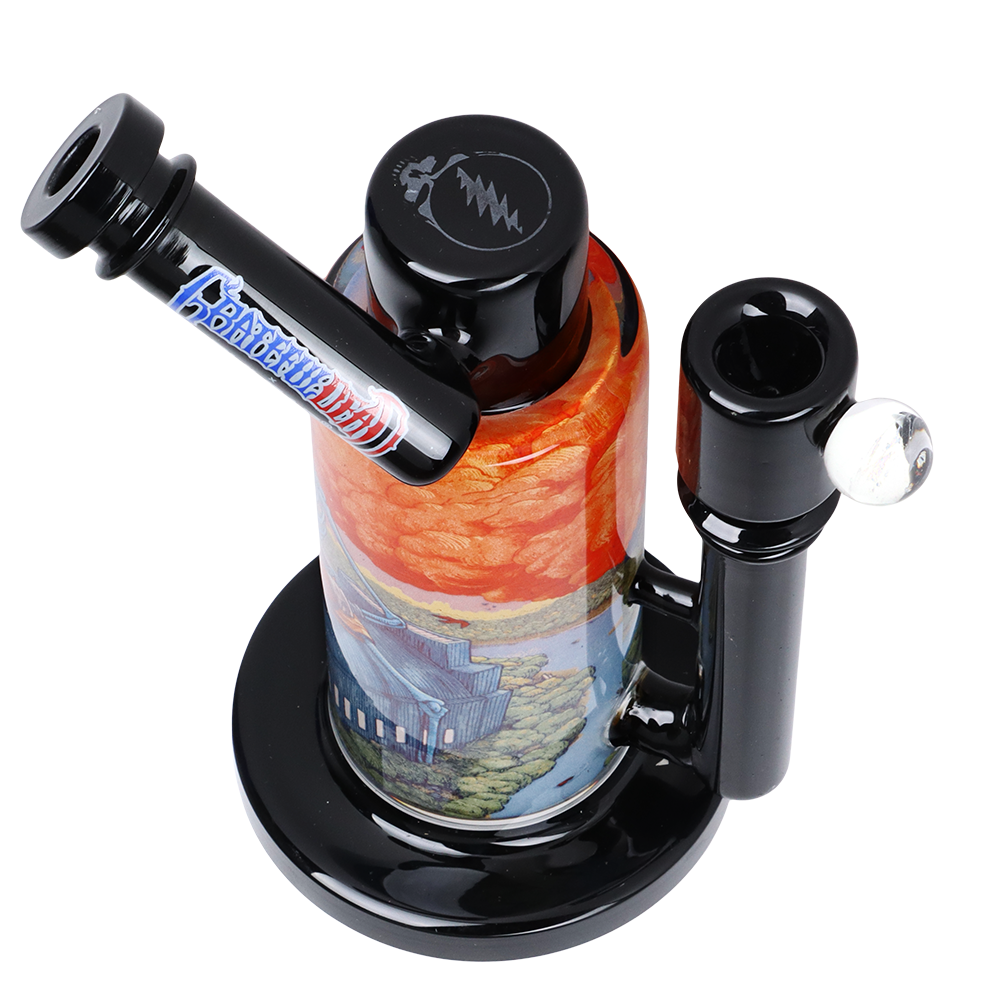 Grateful Dead x Pulsar Inside Print Bong | Boxer | Top View