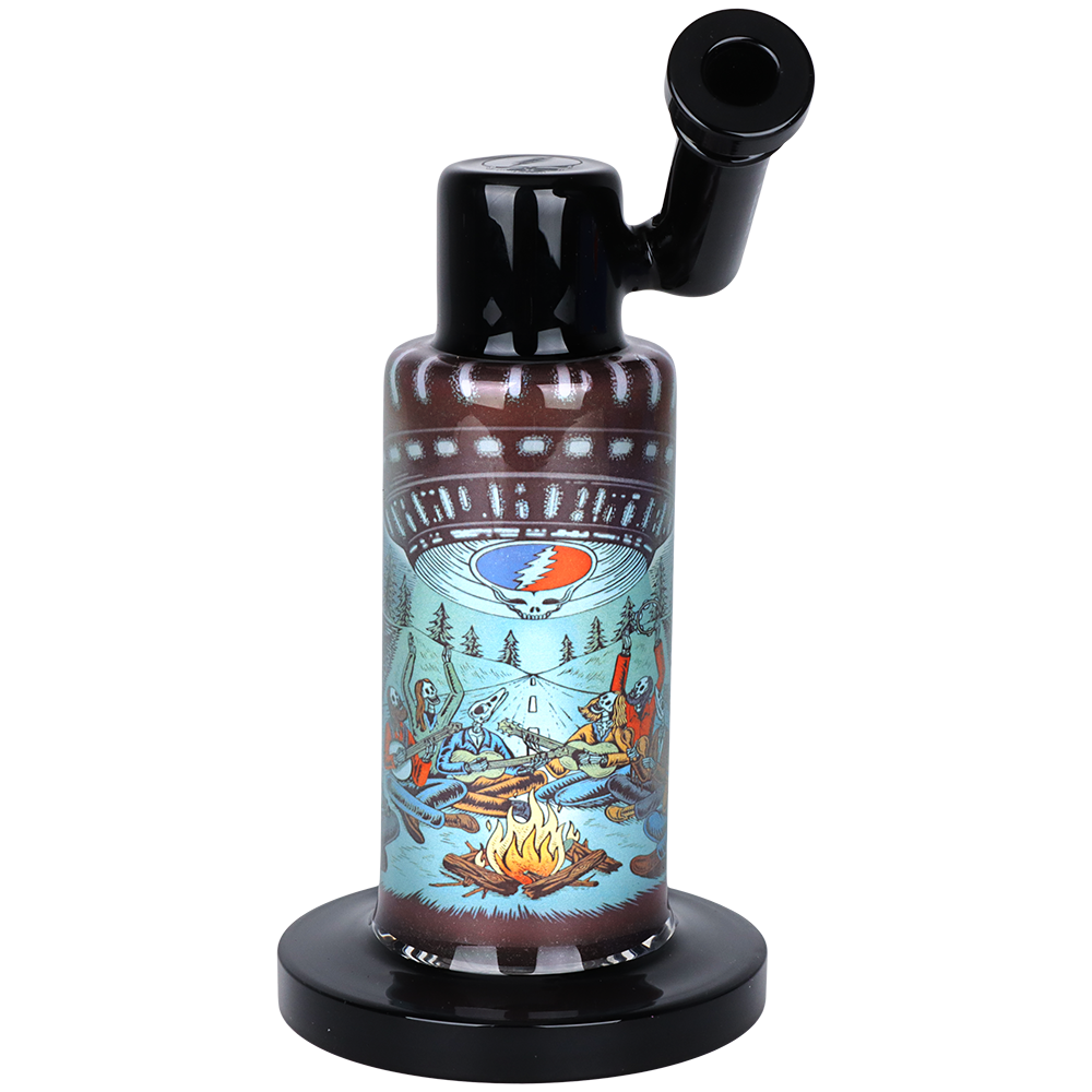 Grateful Dead x Pulsar Inside Print Bong | UFO Jam | Back View