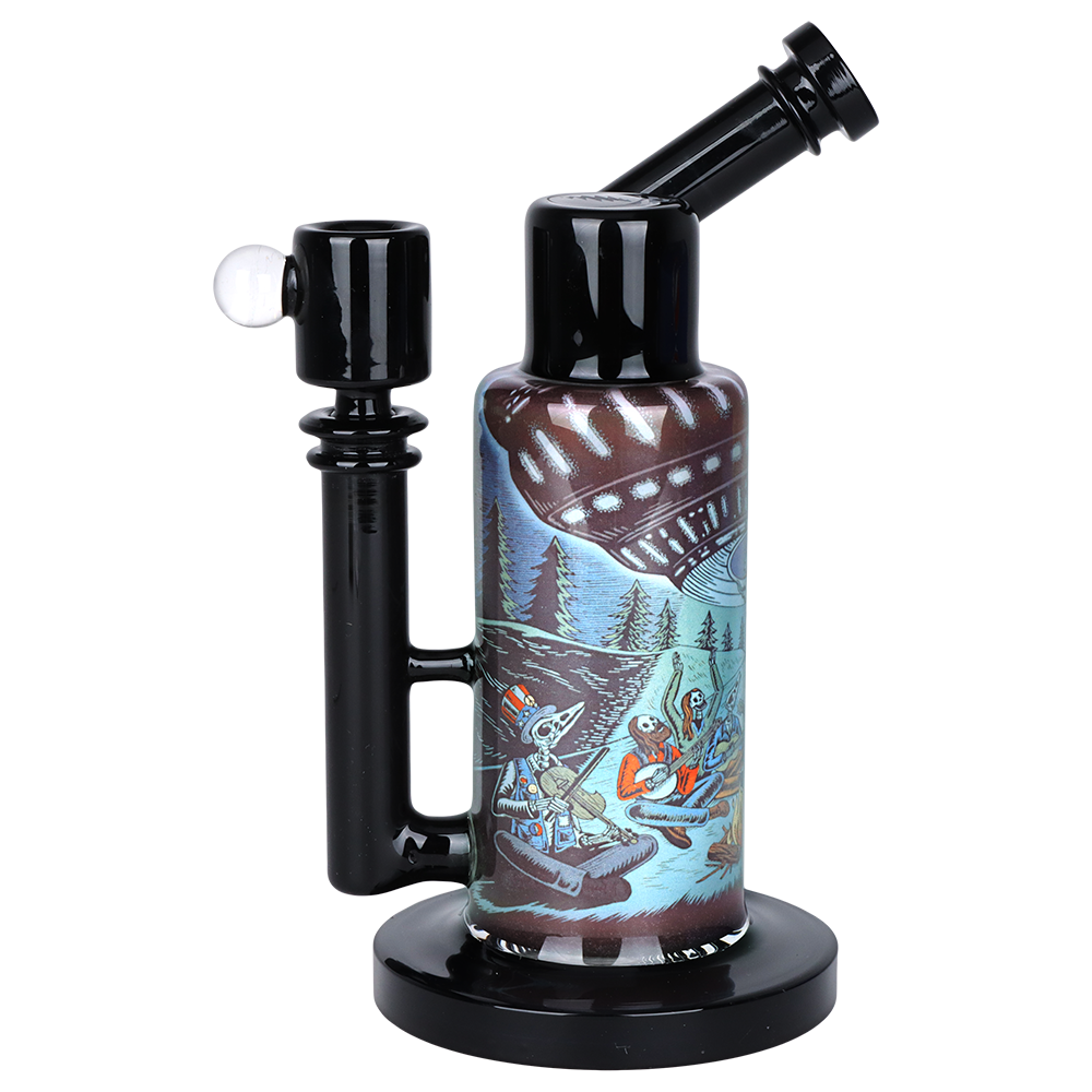 Grateful Dead x Pulsar Inside Print Bong | UFO Jam | Alt Side View