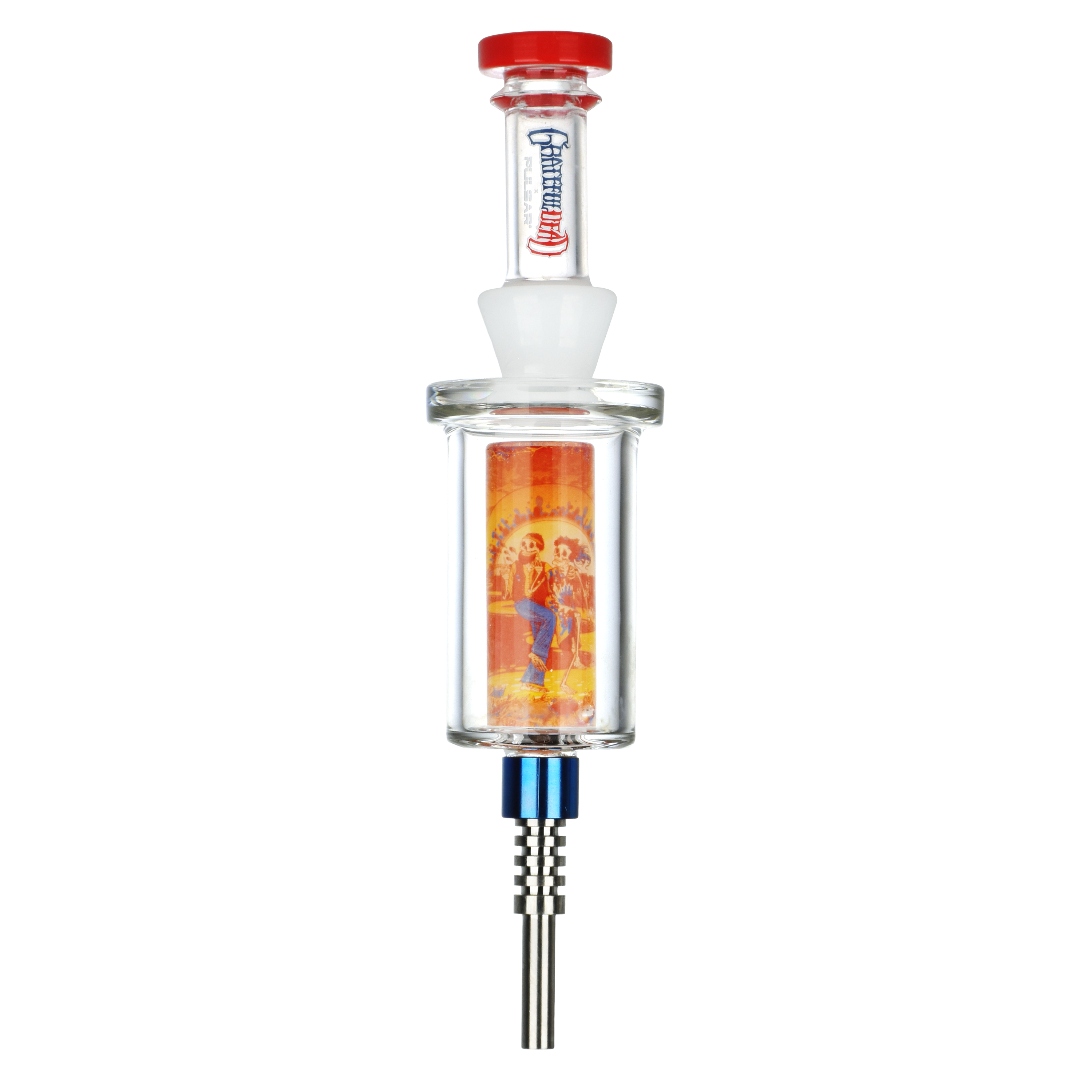 Grateful Dead x Pulsar Inside Print Vapor Vessel | Sunset Dance | Front View