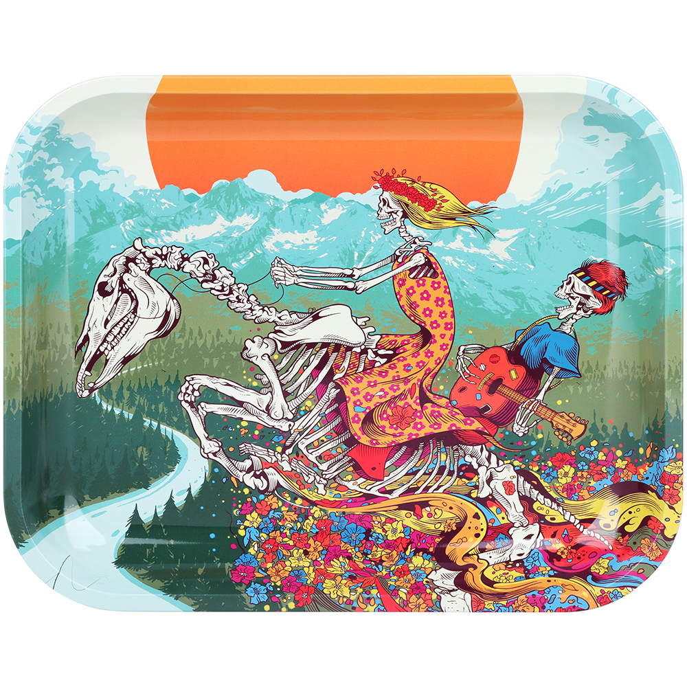 Grateful Dead x Pulsar Large Metal Rolling Tray | Dead Horse