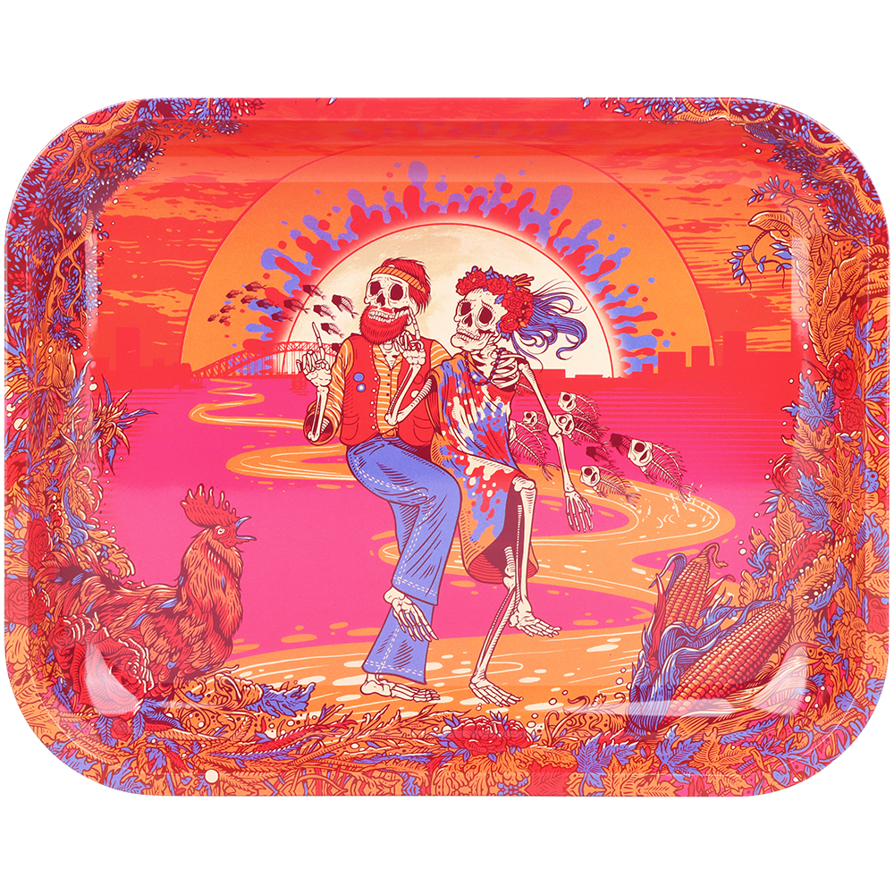 Sunset Dance Large Rolling Tray | Grateful Dead x Pulsar – Pulsar Shop