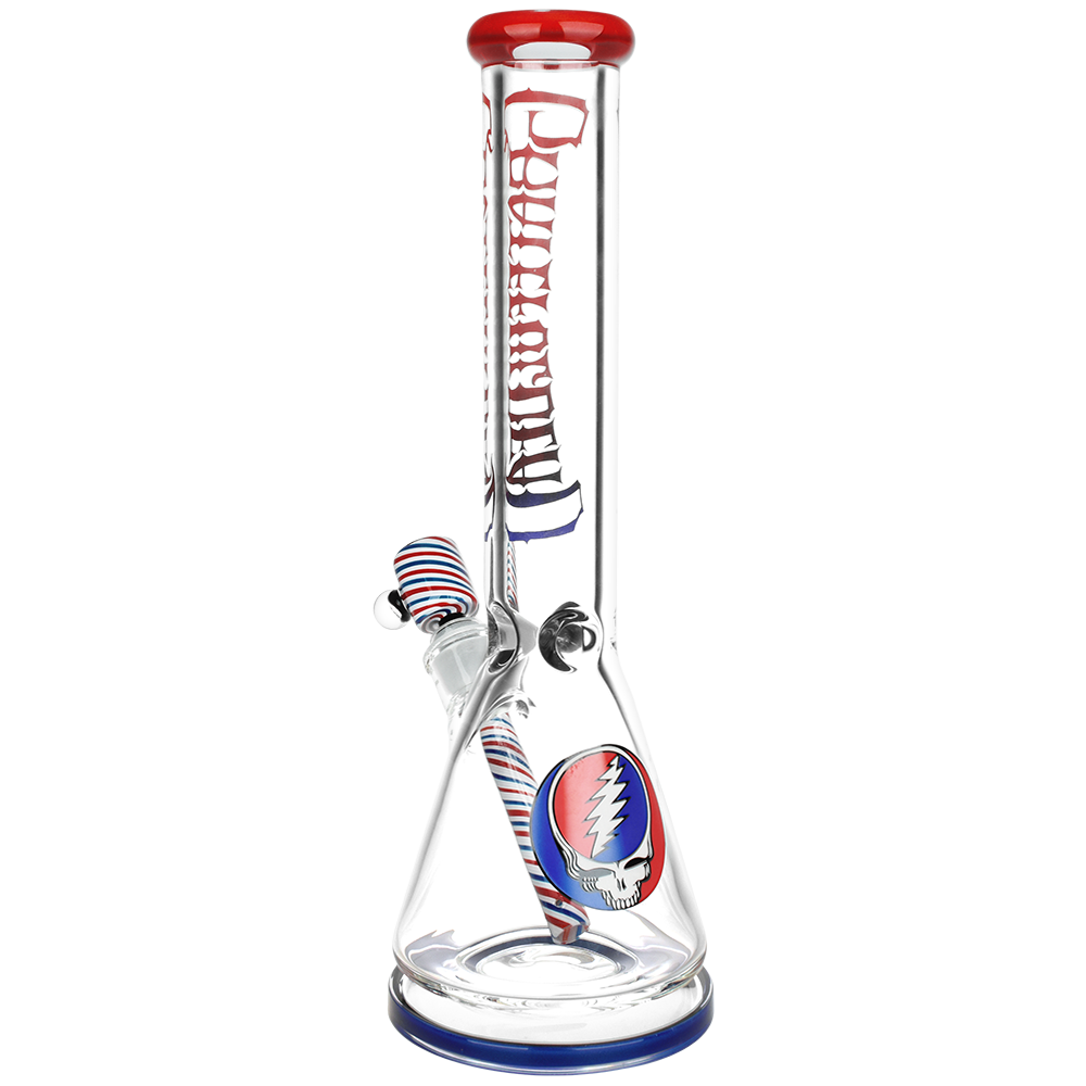 Grateful Dead x Pulsar Liberty Beaker Bong | Back View