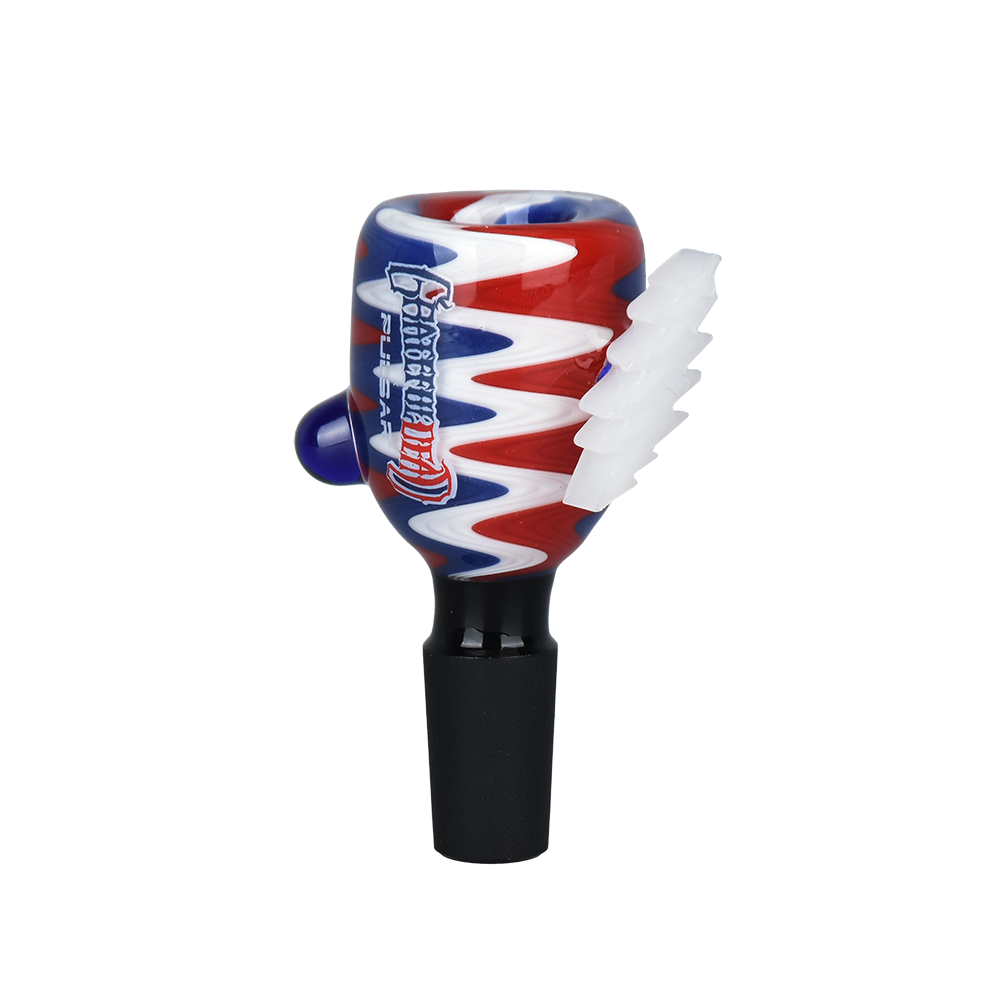 Grateful Dead x Pulsar Lightning Bolt Bong Set | Custom Herb Slide