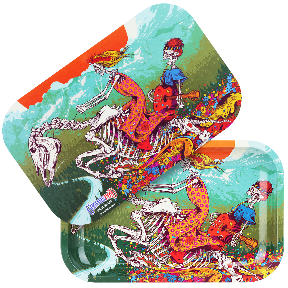 Grateful Dead x Pulsar Metal Rolling Tray & Lid | Dead Horse