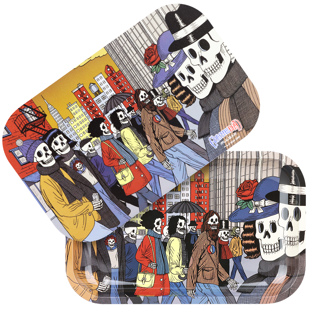 Grateful Dead x Pulsar Metal Rolling Tray & Lid | Street People