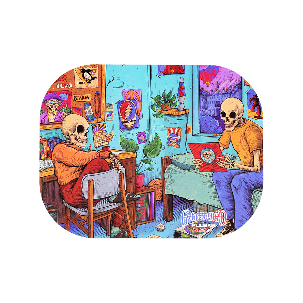 Grateful Dead x Pulsar Mini Magnetic Rolling Tray Lid | Deadhead Dorm