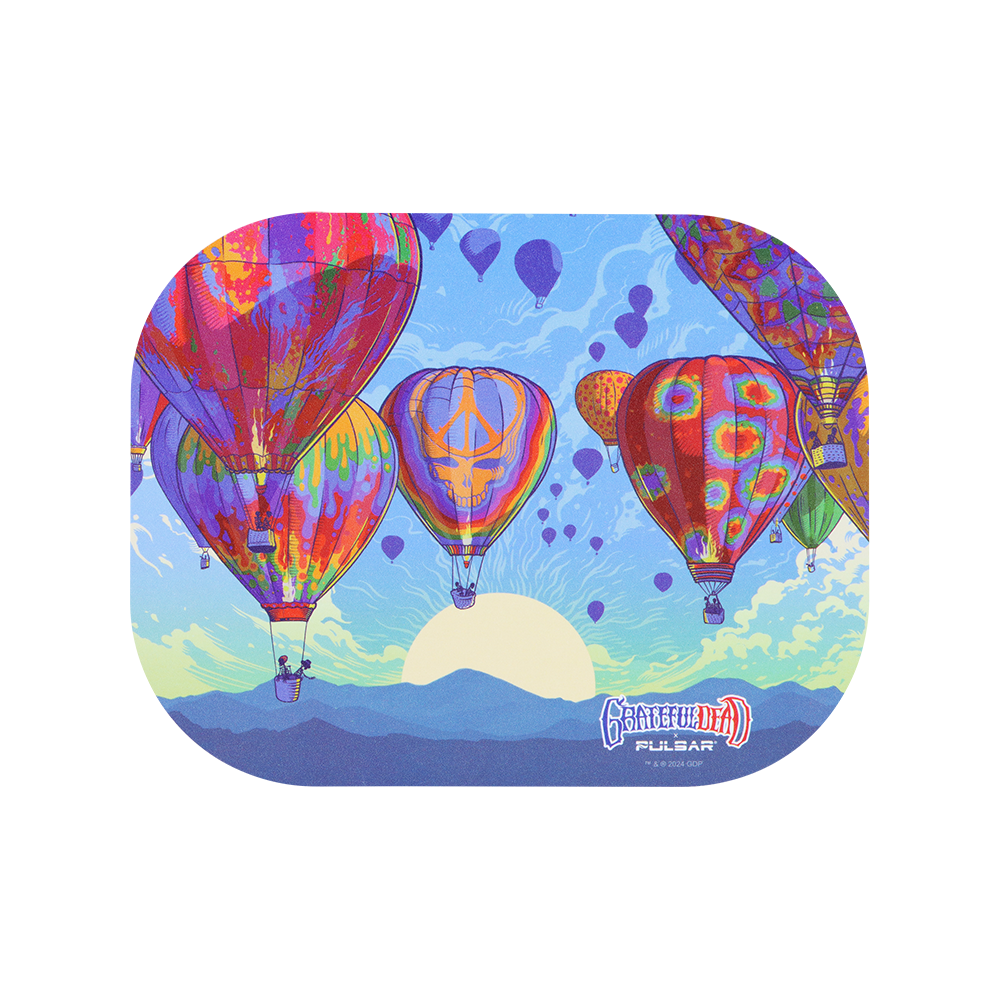 Grateful Dead x Pulsar Mini Magnetic Rolling Tray Lid | Hot Air