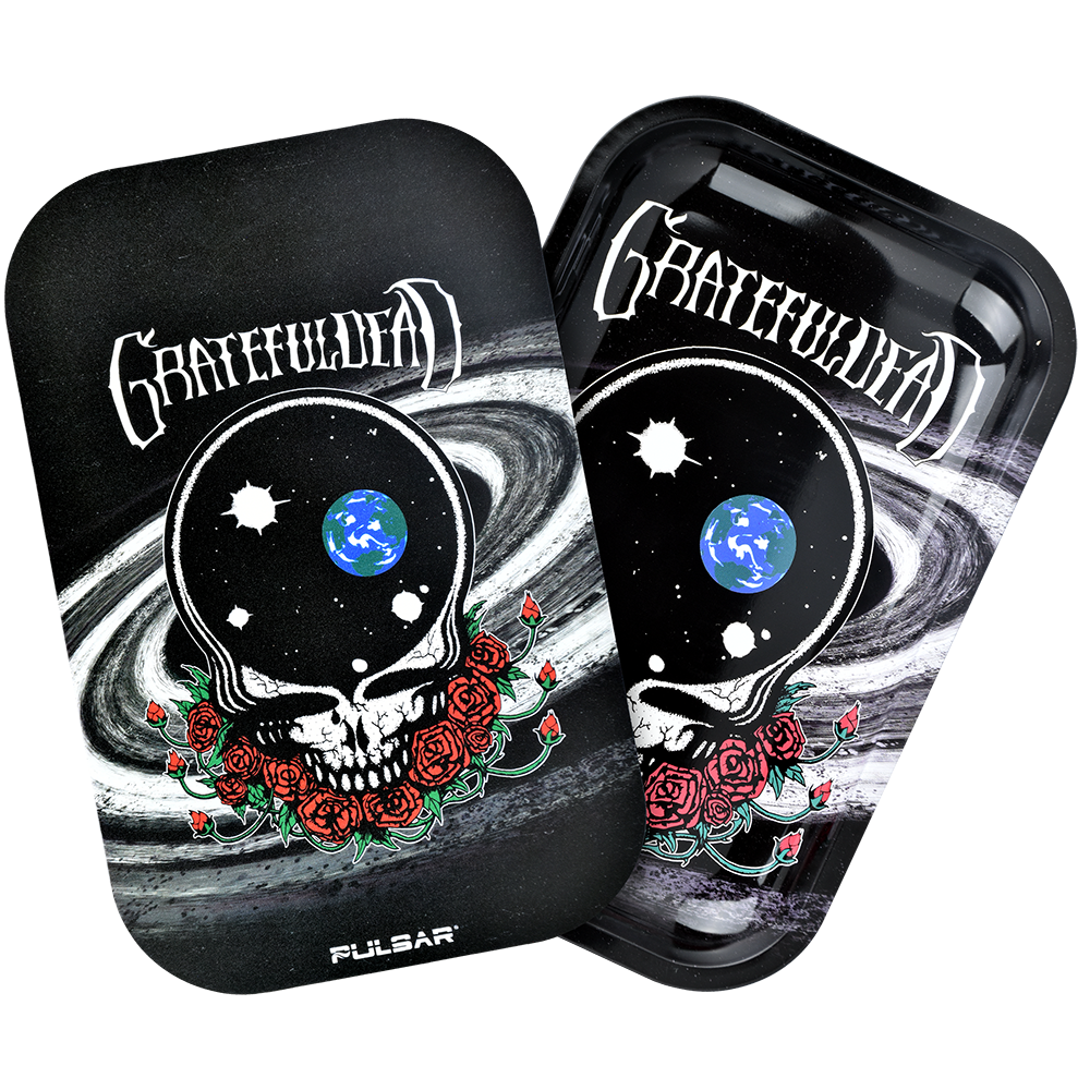 Grateful Dead x Pulsar Metal Rolling Tray & Lid | Space Your Face