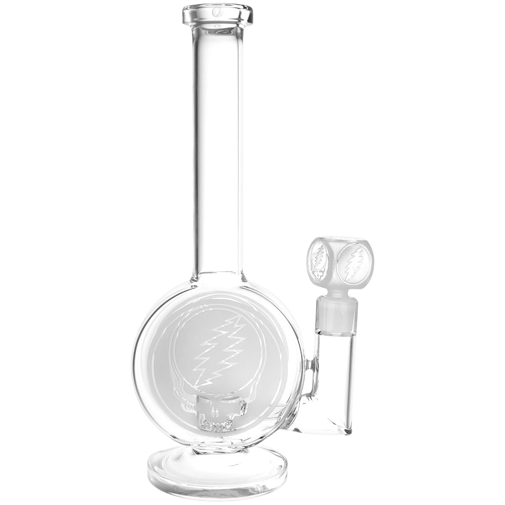 Grateful Dead x Pulsar Steal Your Face Chugger Bong | Side View