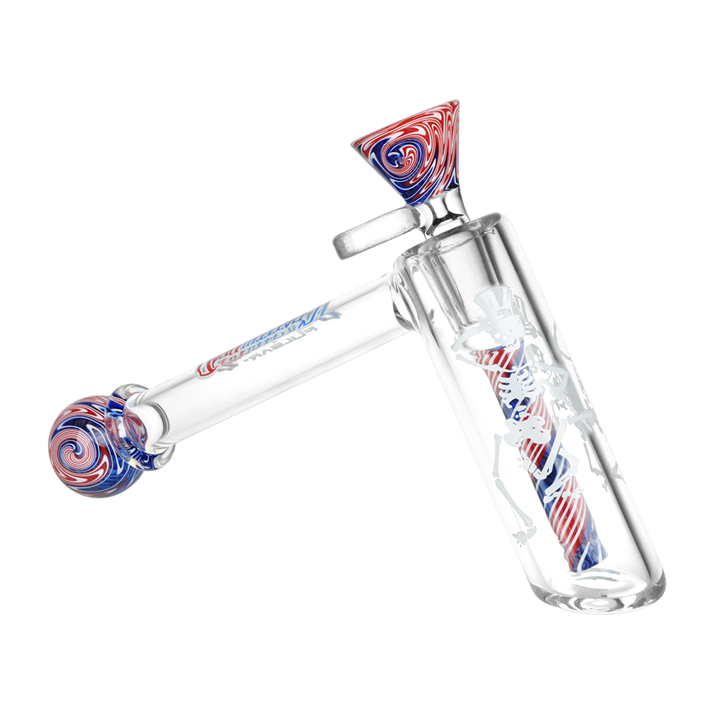 Grateful Dead x Pulsar Wig Wag Hammer Bubbler | Front View