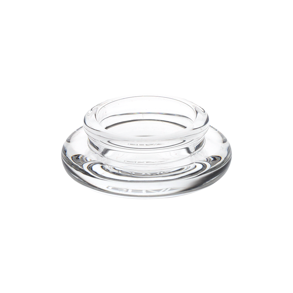 GRAV Labs Quartz Dab Straw & Dish | Dish Side View