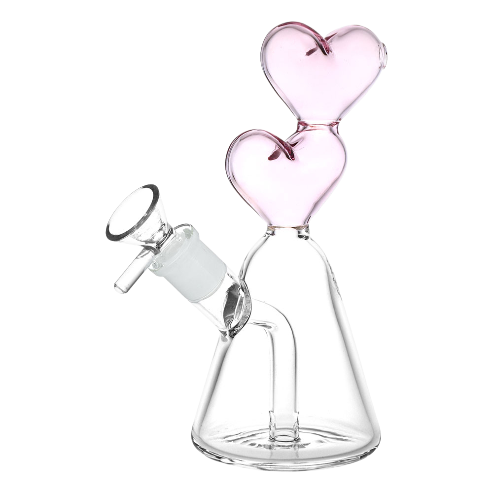 Hearts Converge Bong | Front View