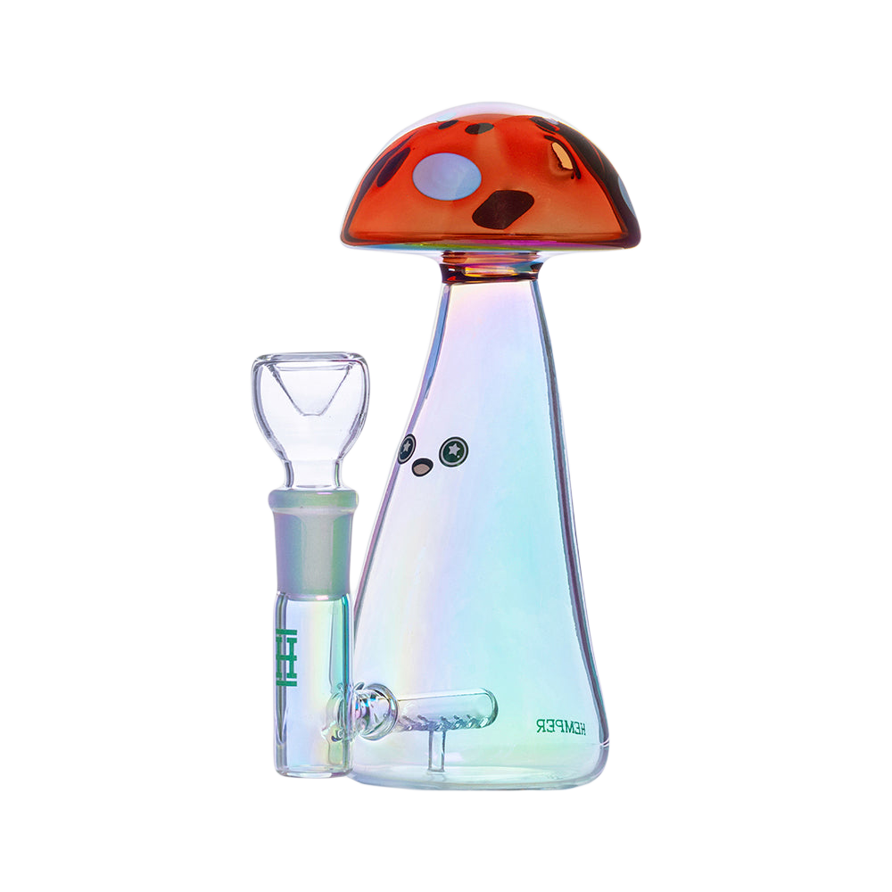 Hemper Trippy Shroom Bong | Frontal View