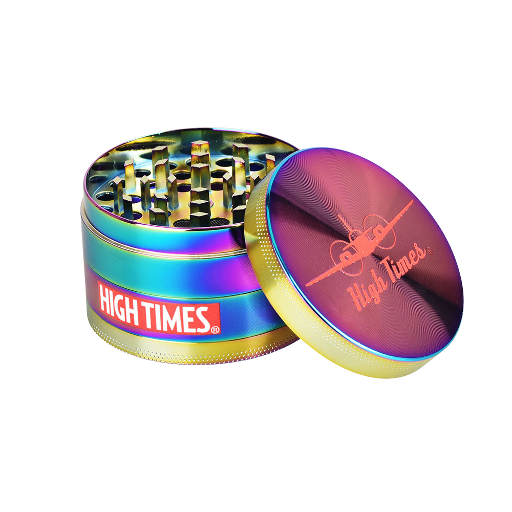 High Times® Rainbow Metal Grinder | Airplane