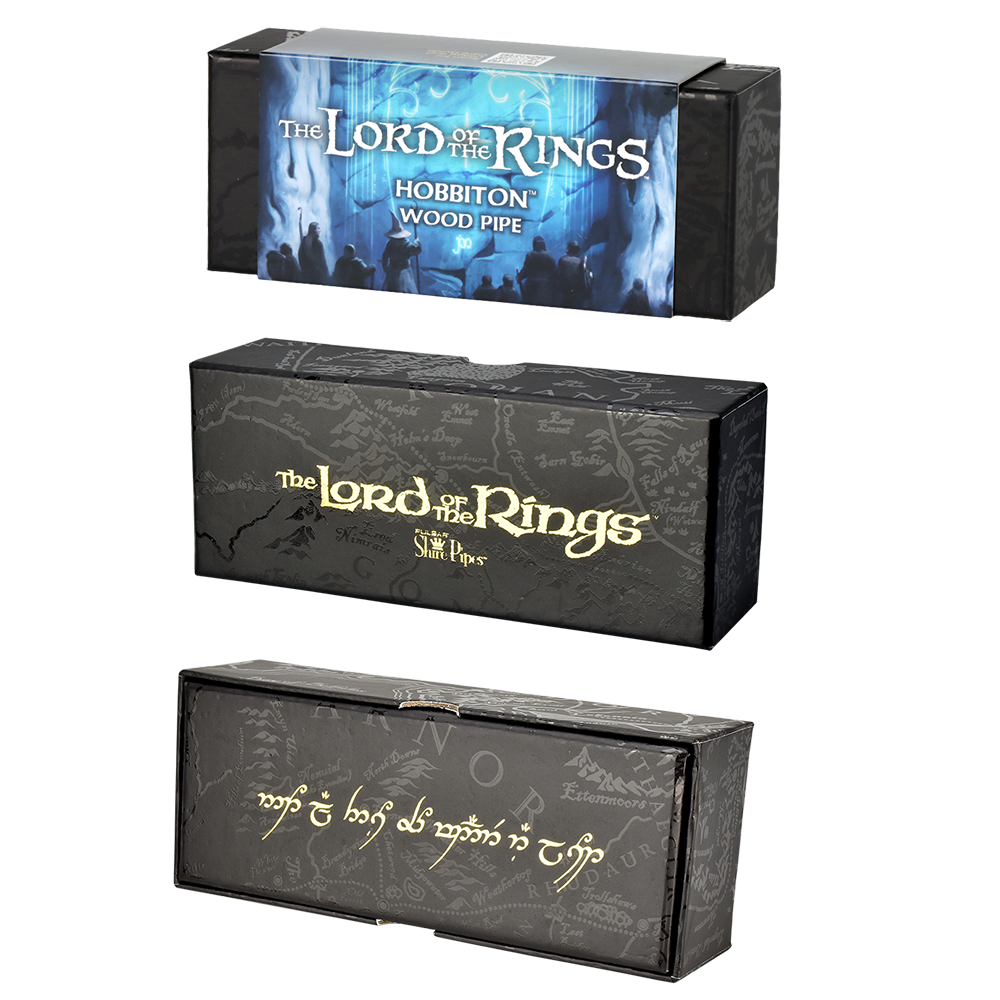 HOBBITON™ Smoking Pipe Packaging | Shire Pipes™ x The Lord of the Rings™