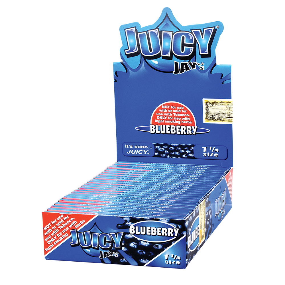 Juicy Jay's Flavored Rolling Papers | Blueberry