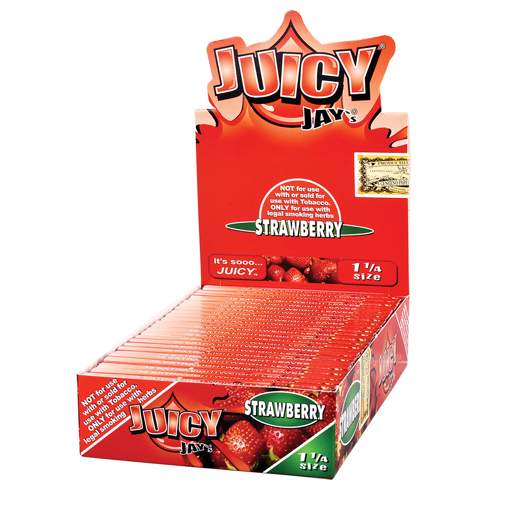 Juicy Jay's Flavored Rolling Papers | Strawberry