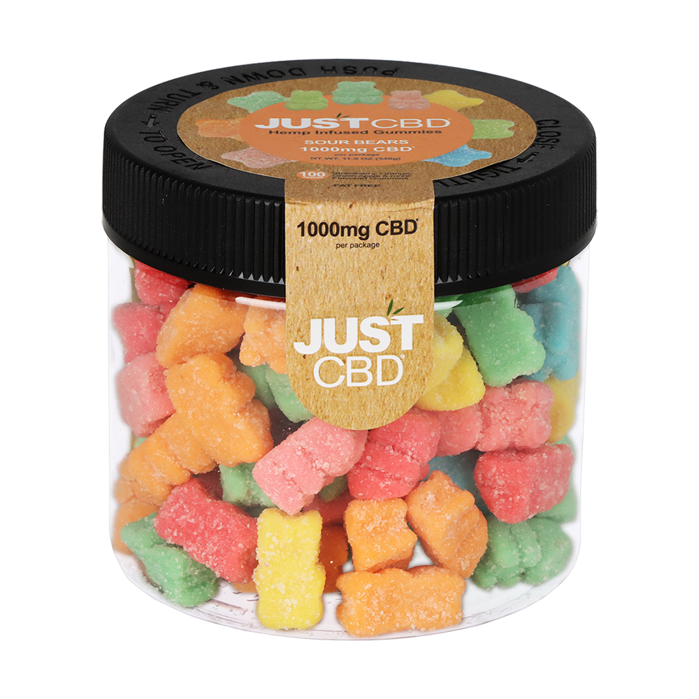 JUST CBD CALM Gummies | Sour Bears