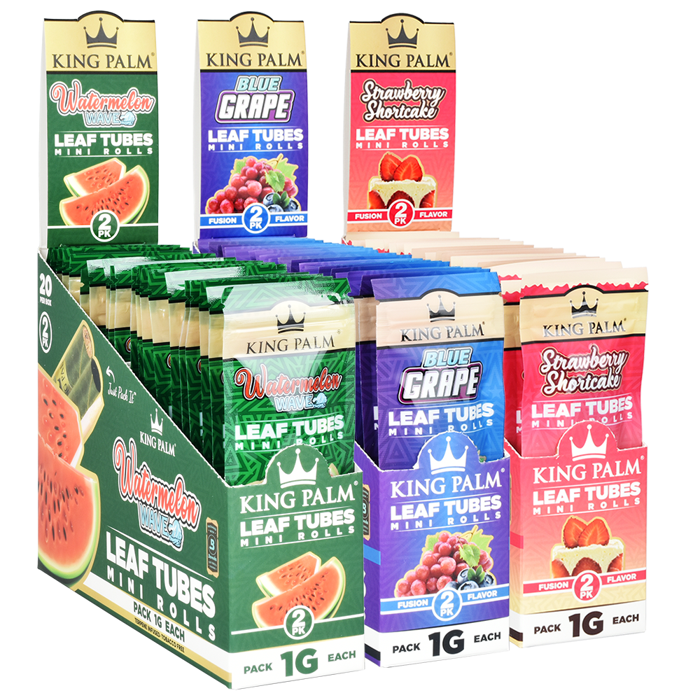 King Palm Leaf Rolls | Mini 2 Pack | Group