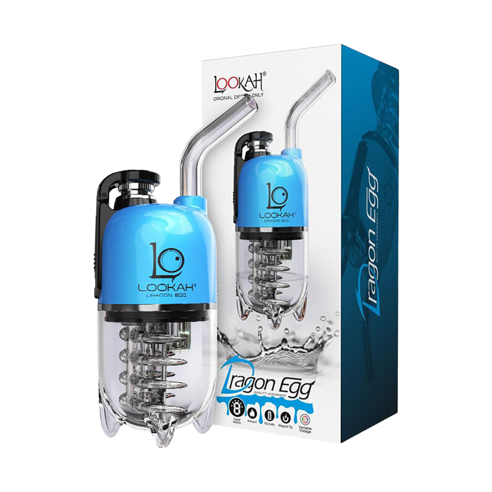 Lookah Dragon Egg eRig Bubbler | Blue